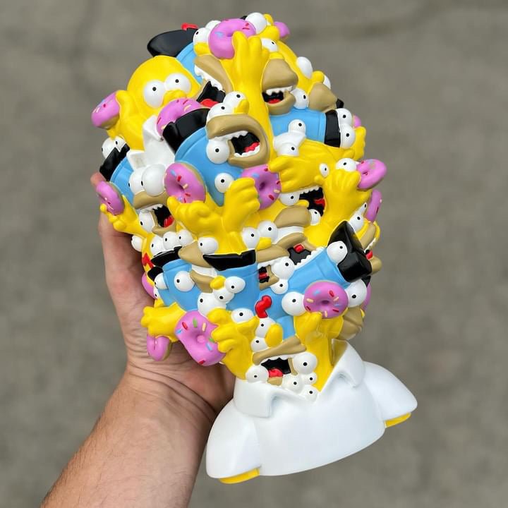 New Arttoy Wizard Skull Donutsman - Hunt Tokyo