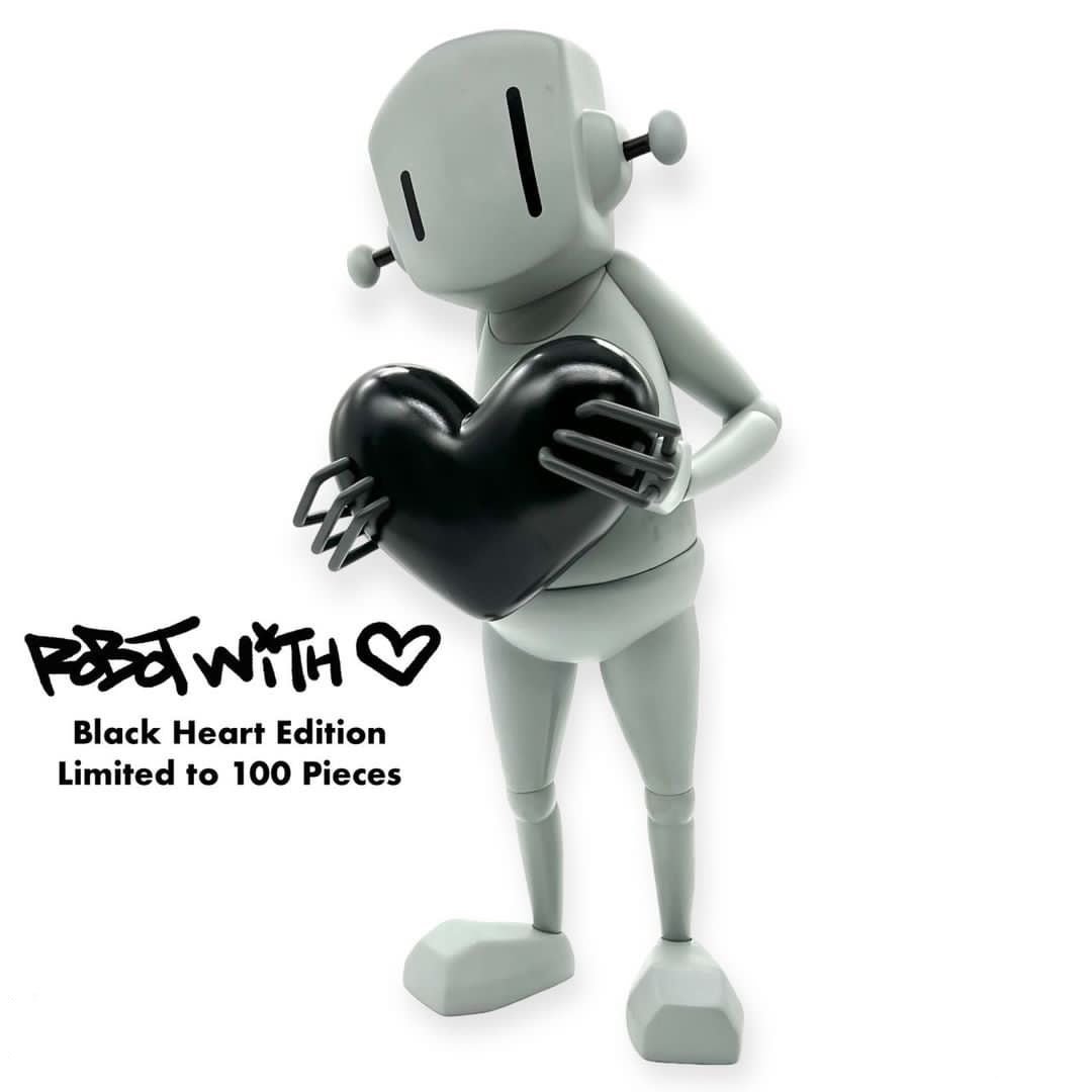 Robot with heart by chrisrwk/reservations start on february 17th
