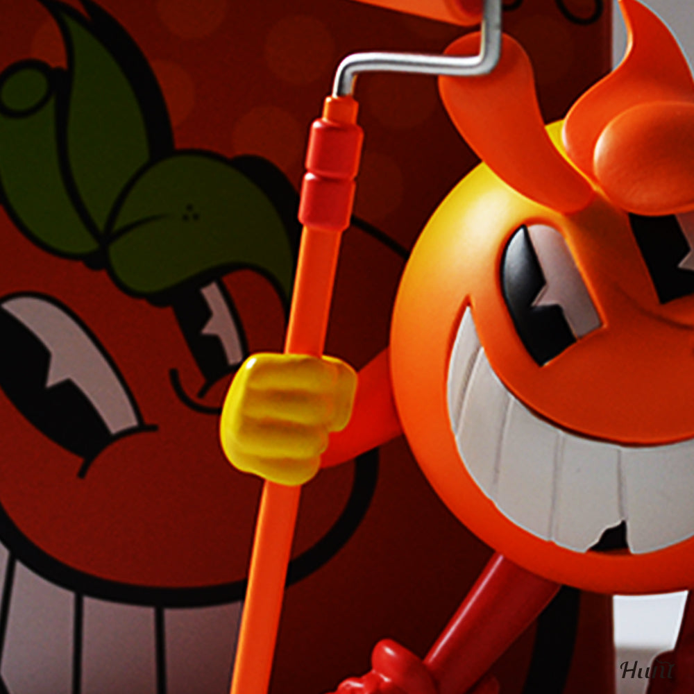 Atomik Miami Sunshine Edition 4" Vinyl Figure – Limited Edition