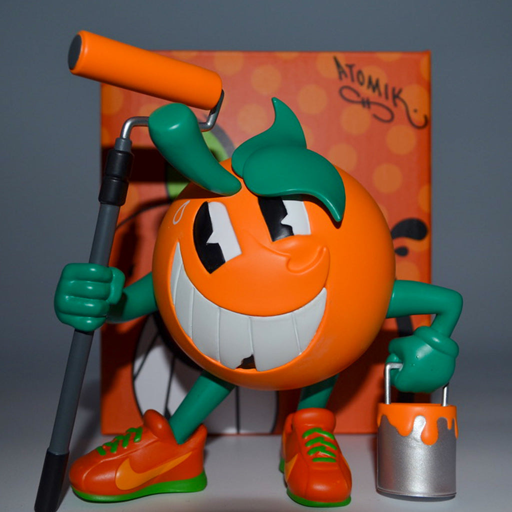Atomik Orange OG Roller Vinyl Figure – Limited Edition – Hunt Tokyo