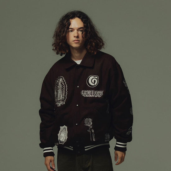 CLUCT×MIKE GIANT 15th VARSITY JACKET - Hunt Tokyo