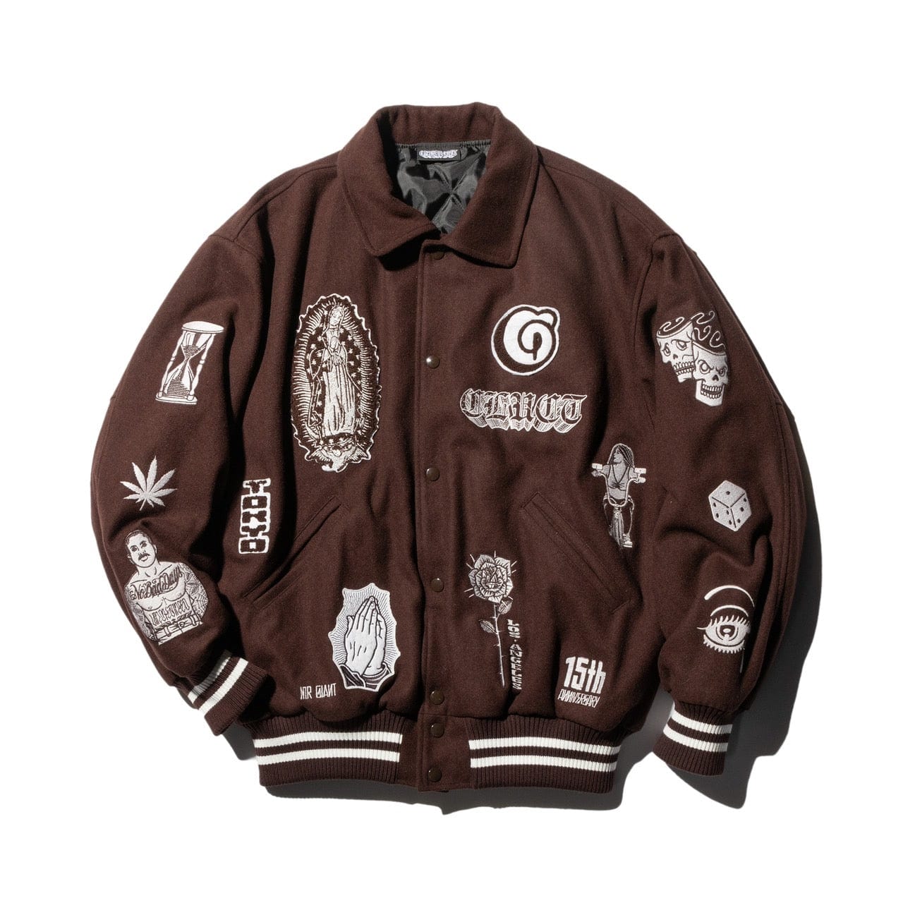 CLUCT×MIKE GIANT 15th VARSITY JACKET - Hunt Tokyo