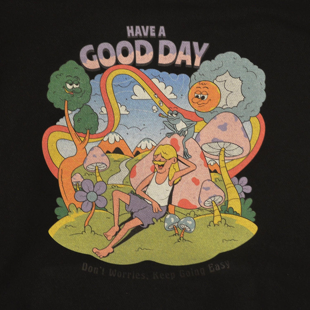 Daily Routine × Hunt Tokyo "HAVE A GOOD DAY" Heavy Hoodie - Hunt Tokyo