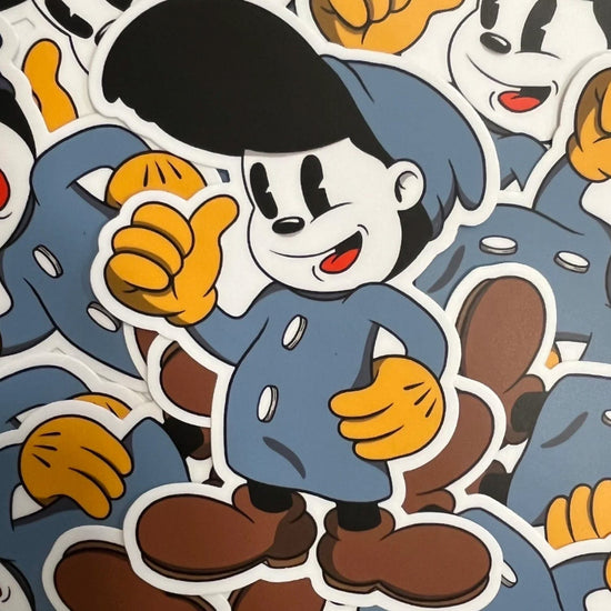 Ezra Brown : Thumbs Up Sticker - Hunt Tokyo