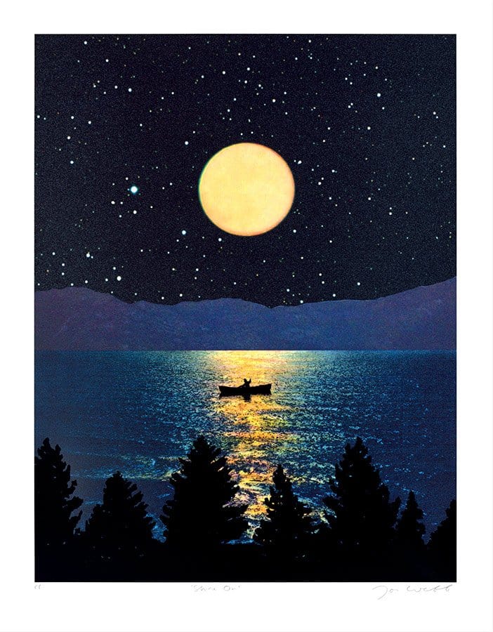 Joe Webb - Shine On - Silkscreen - 70x90cm - Hunt Tokyo