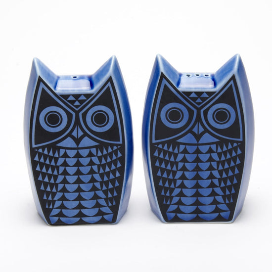 Magpie x Hornsea Owl Cruet Set - Blue or Yellow - Hunt Tokyo