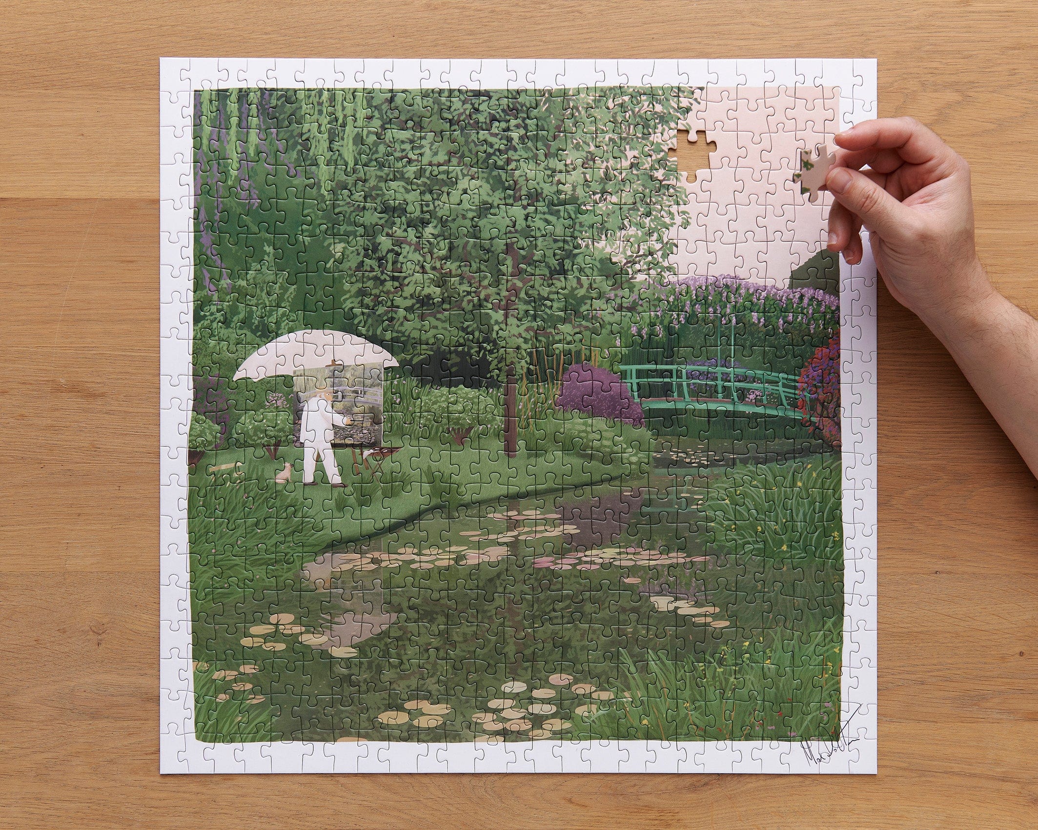 Max Dalton Artist Studio Series: Monet Puzzle – Hunt Tokyo Max Dalton Artist Studio Series: Monet Puzzle – Hunt Tokyo