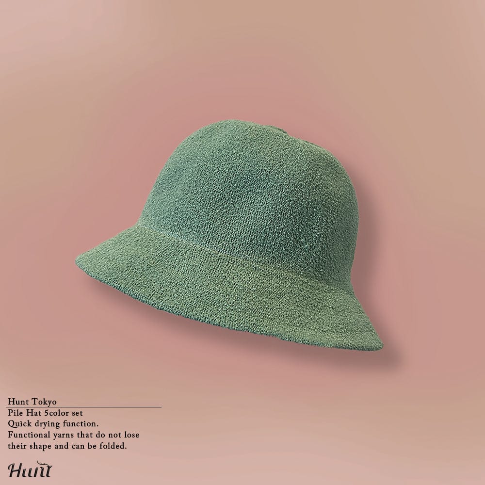 Pile Hat 5color set - Hunt Tokyo