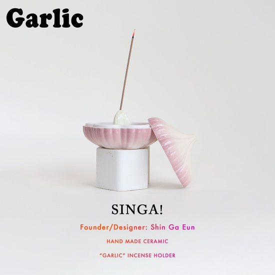 SINGA! "Garlic bulb" CERAMIC INCENSE HOLDER お香立て インセンスホルダー - Hunt Tokyo
